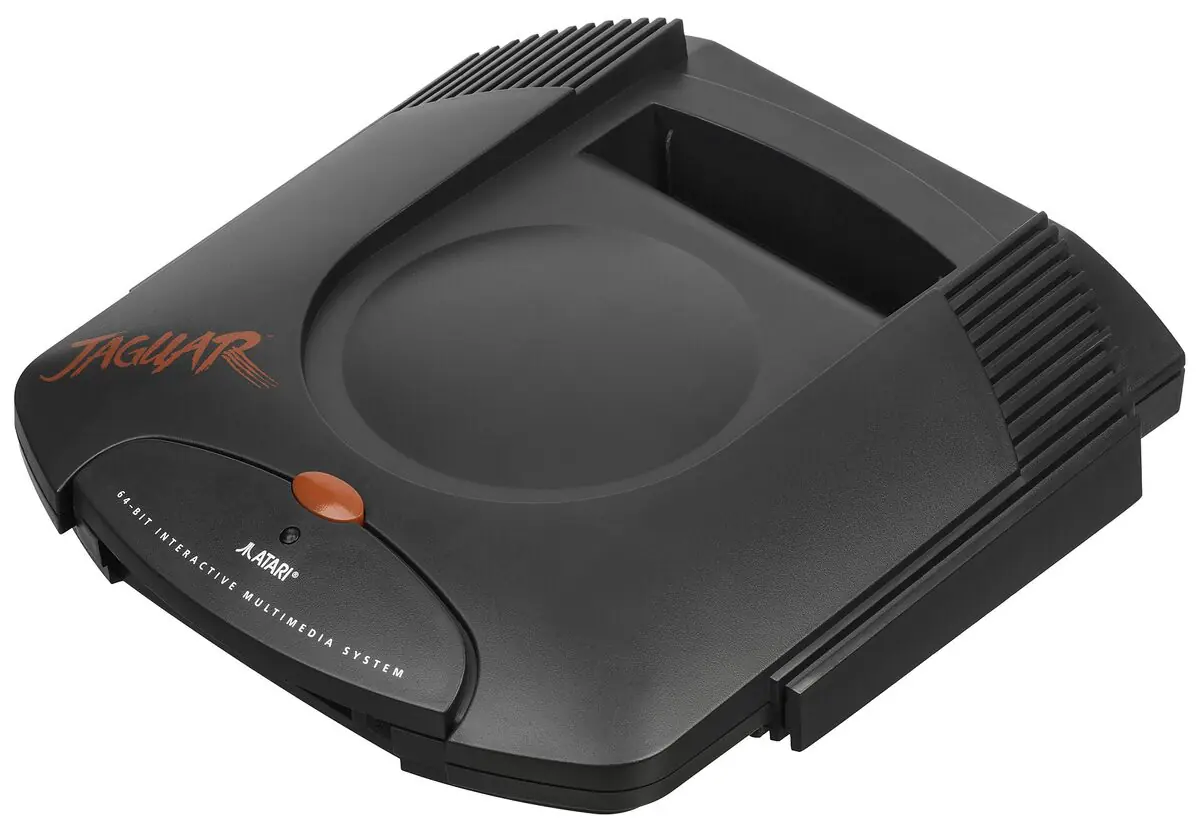 Konsola Atari Jaguar widziana z góry