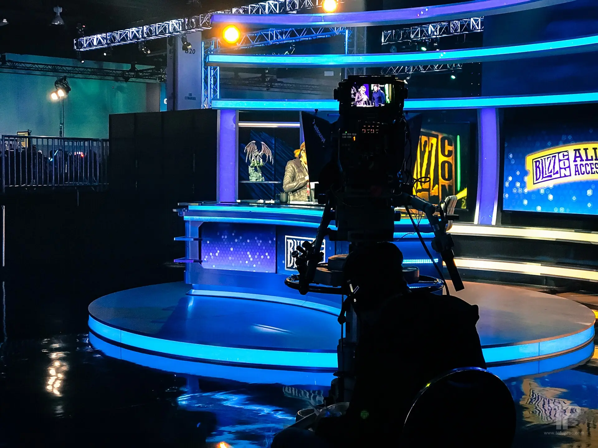 Scena główna podczas targów BlizzCon