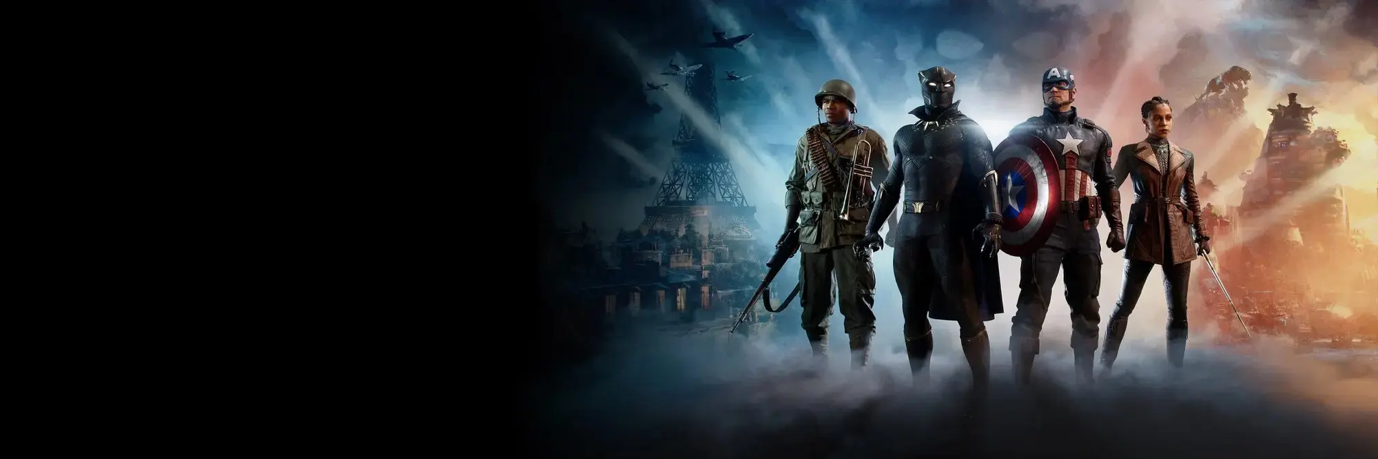 Kapitan Ameryka, Azzuri, Gabriel Jones i Nanali na grafice Marvel 1943: Rise of Hydra