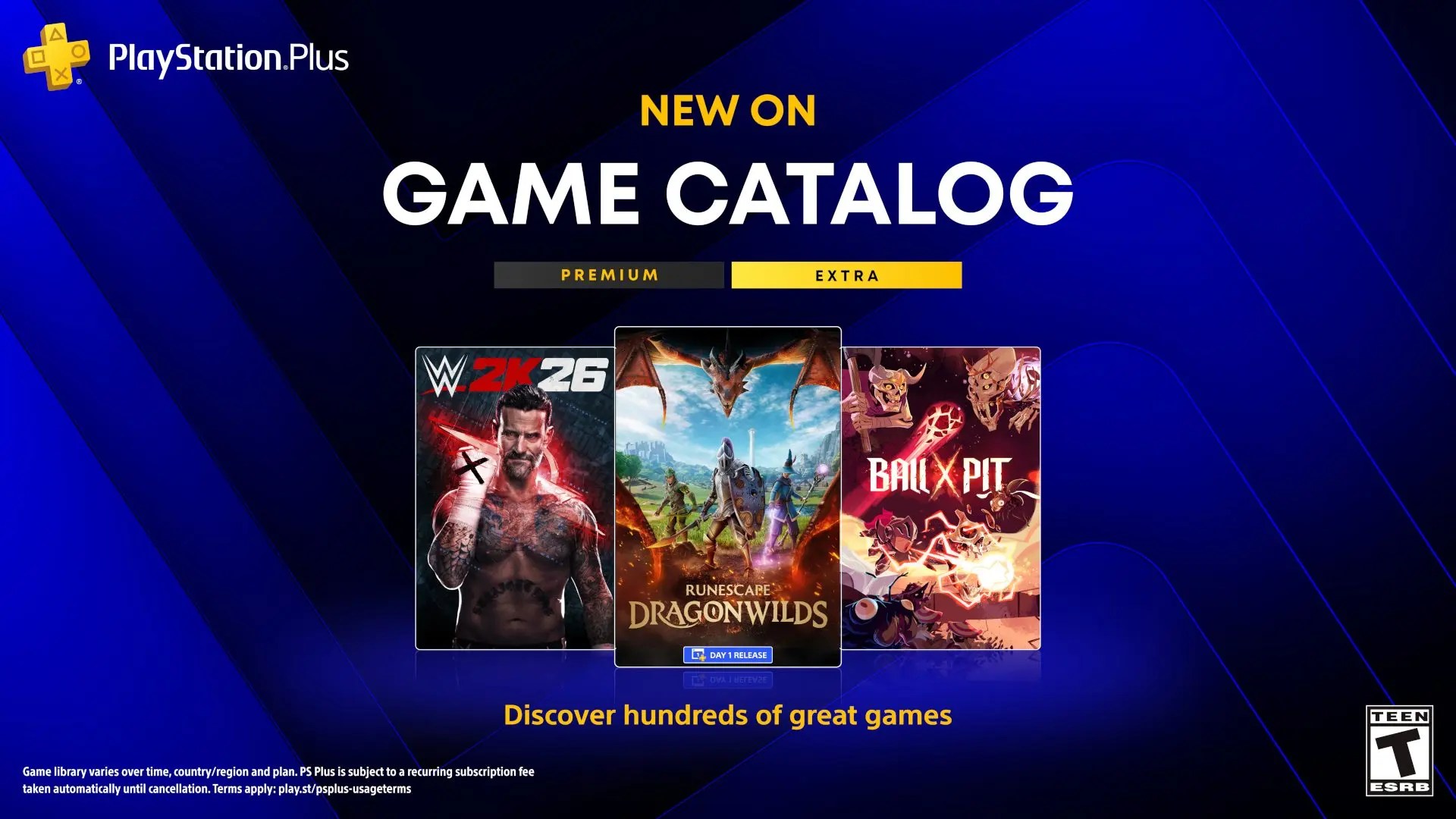 Oficjalna grafika promująca wrześniową ofertę PlayStation Plus