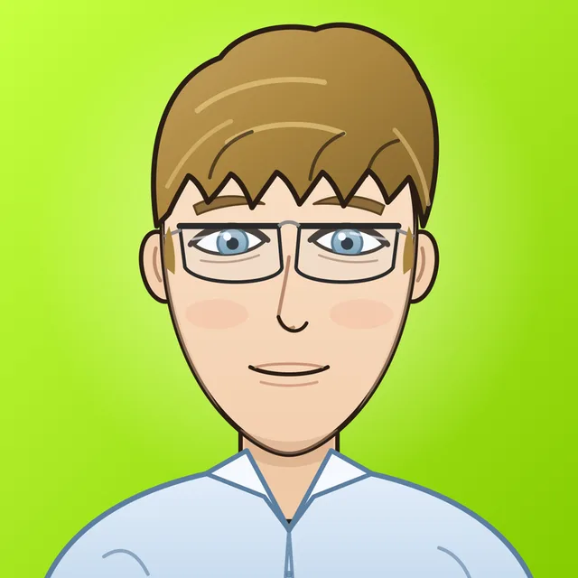 Ilustrowany portret redaktora Kacper Rokicki