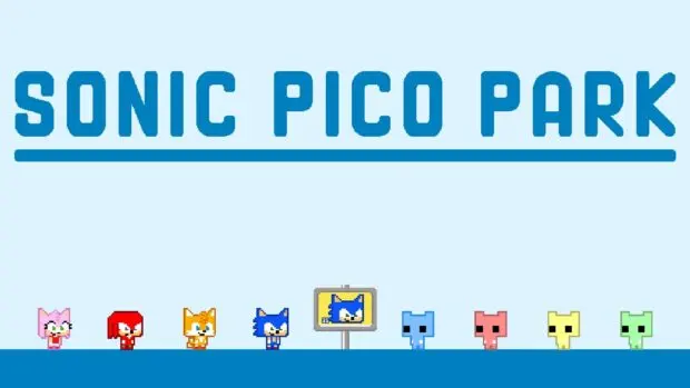 Zrzut ekranu z gry Sonic Pico Park