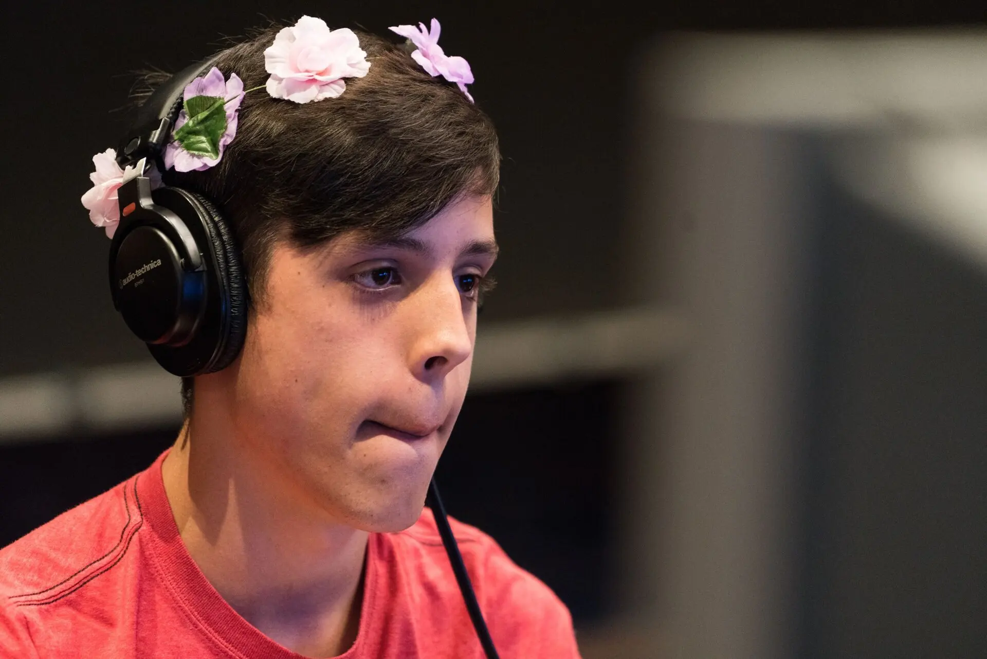 Speedrunner na scenie maratonu Summer Games Done Quick