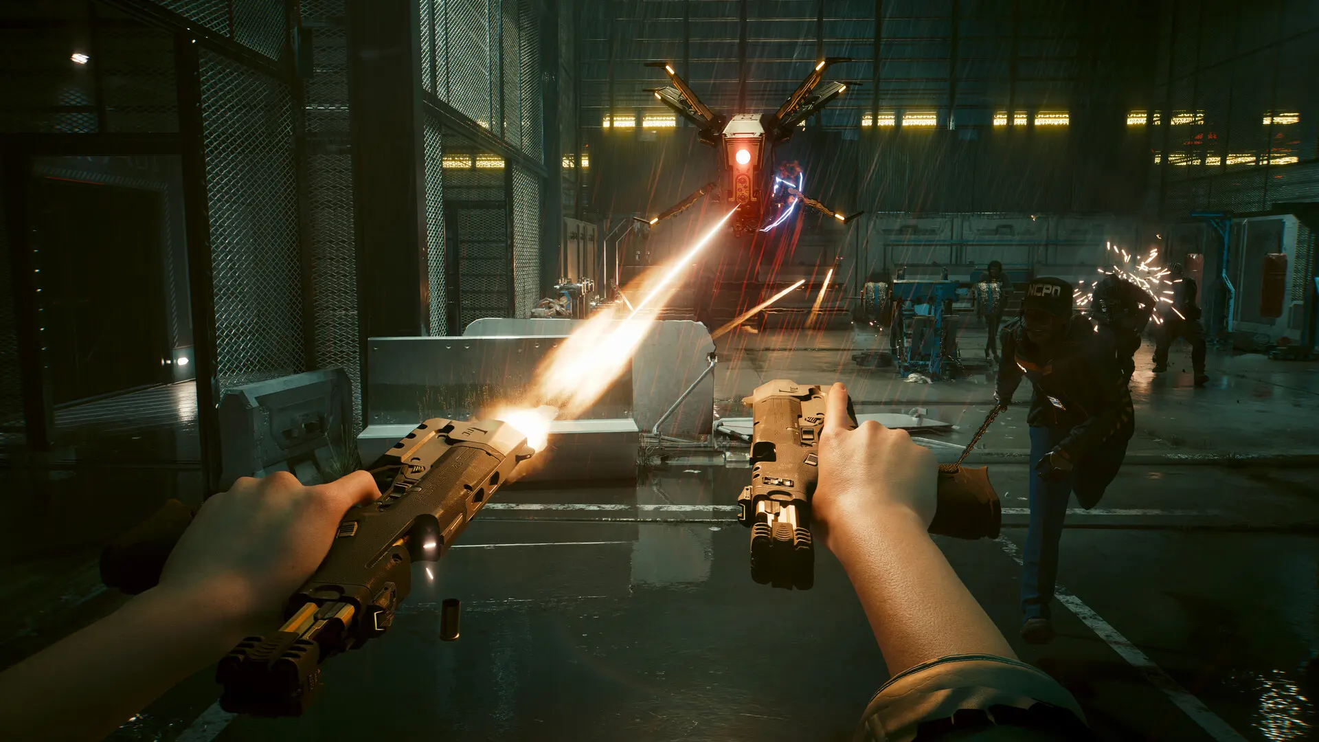 Cyberpunk 2077, scena z gry