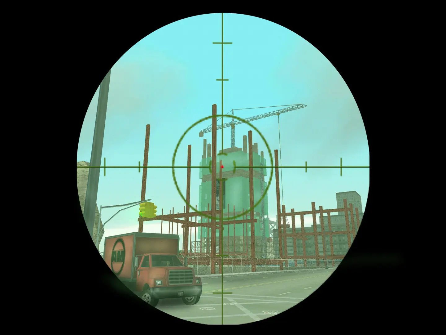 Grand Theft Auto III, scena z gry w Liberty City