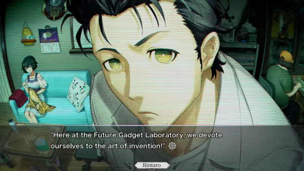 Kadr z powieści wizualnej Steins;Gate Re:Boot