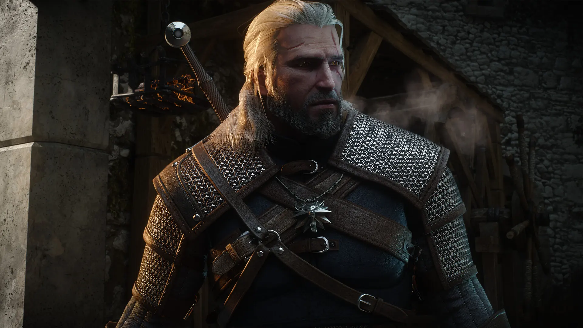Kadr z gry Wiedźmin 3: Dziki Gon Remaster