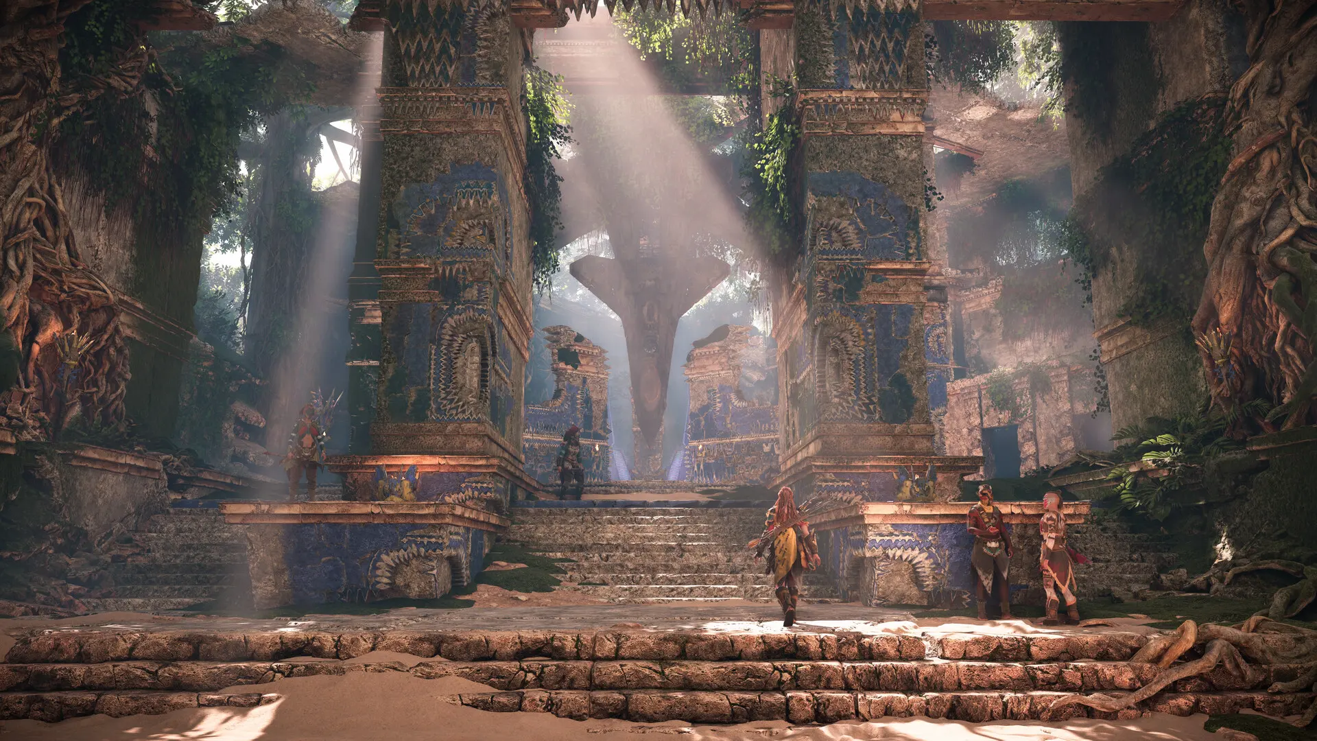 Horizon Forbidden West, ujęcie z gry