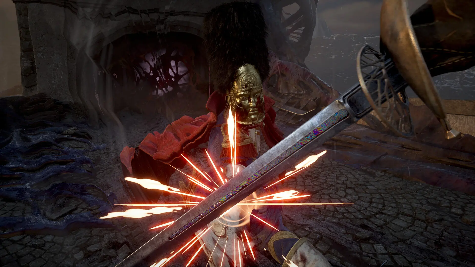 Valor Mortis, parowanie ataku rapierem